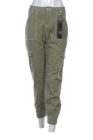 Pantaloni de femei Fb Sister, Mărime S, Culoare Verde, Preț 91,99 Lei