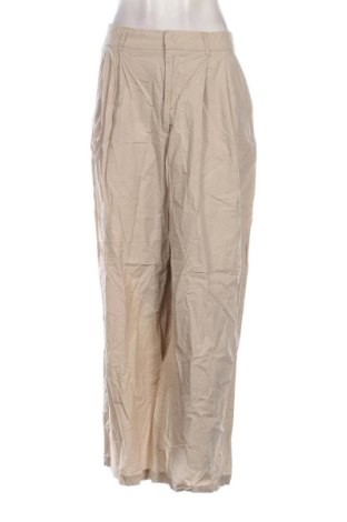 Damskie spodnie Gina Tricot, Rozmiar L, Kolor Beżowy, Cena 72,99 zł
