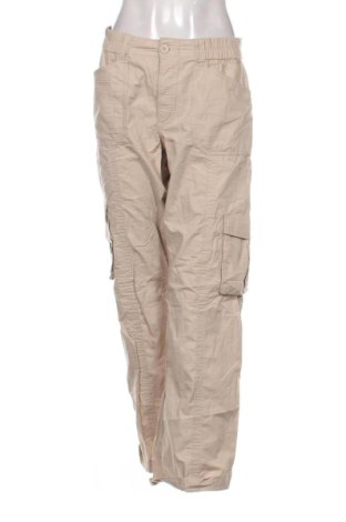 Pantaloni de femei Gina Tricot, Mărime L, Culoare Bej, Preț 56,99 Lei