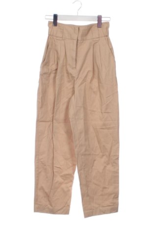 Дамски панталон H&M, Размер XS, Цвят Бежов, Цена 15,33 €