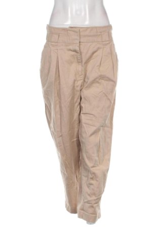 Pantaloni de femei H&M, Mărime L, Culoare Bej, Preț 91,99 Lei
