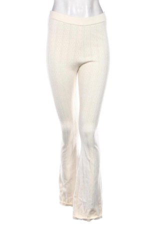 Pantaloni de femei H&M, Mărime M, Culoare Ecru, Preț 130,59 Lei