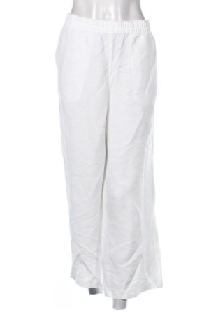 Damskie spodnie H&M, Rozmiar XL, Kolor Biały, Cena 80,38 zł
