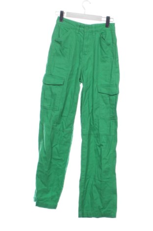 Pantaloni de femei H&M Divided, Mărime XS, Culoare Verde, Preț 82,99 Lei