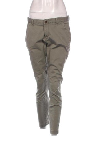 Damskie spodnie H&M L.O.G.G., Rozmiar L, Kolor Zielony, Cena 80,38 zł