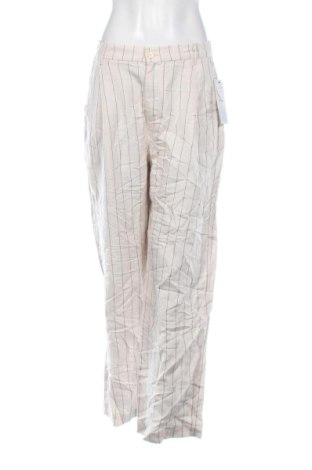 Pantaloni de femei Lindex, Mărime L, Culoare Bej, Preț 57,99 Lei, #136339624