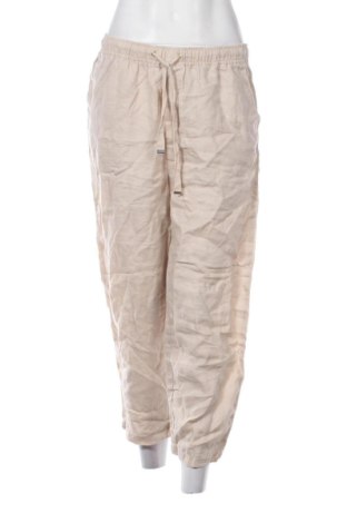 Pantaloni de femei Mango, Mărime M, Culoare Bej, Preț 107,99 Lei
