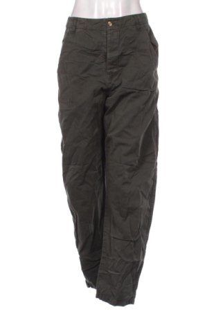 Pantaloni de femei Massimo Dutti, Mărime L, Culoare Verde, Preț 196,99 Lei
