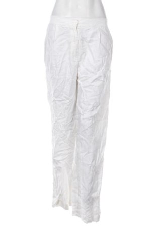 Pantaloni de femei Massimo Dutti, Mărime L, Culoare Ecru, Preț 196,99 Lei