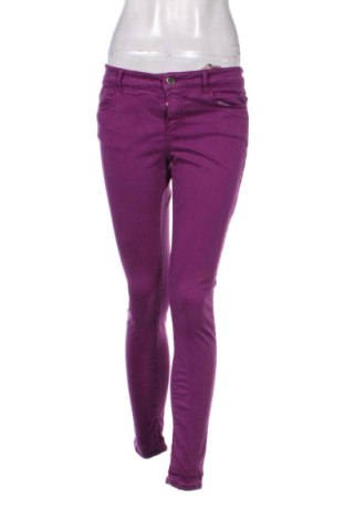 Damskie spodnie Massimo Dutti, Rozmiar M, Kolor Fioletowy, Cena 171,47 zł