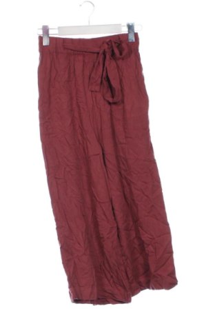 Pantaloni de femei Pull&Bear, Mărime XS, Culoare Roșu, Preț 91,99 Lei