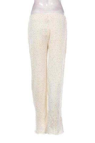 Pantaloni de femei Pull&Bear, Mărime L, Culoare Ecru, Preț 91,99 Lei