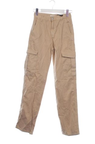 Γυναικείο παντελόνι Pull&Bear, Μέγεθος XXS, Χρώμα  Μπέζ, Τιμή 23,99 €