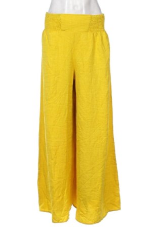 Pantaloni de femei SHEIN, Mărime S, Culoare Galben, Preț 91,99 Lei