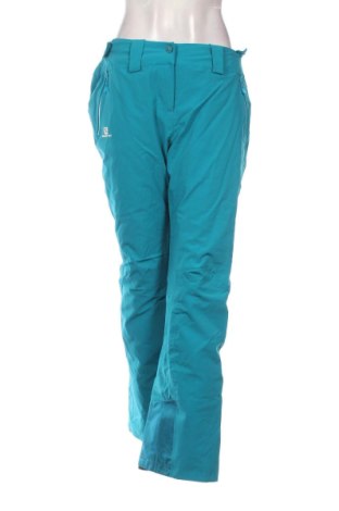Pantaloni de femei Salomon, Mărime M, Culoare Verde, Preț 199,44 Lei