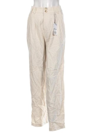 Damenhose Stradivarius, Größe S, Farbe Ecru, Preis € 24,99