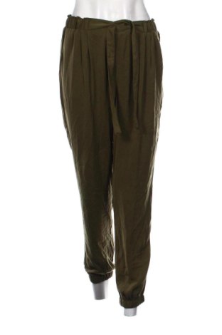 Pantaloni de femei Stradivarius, Mărime XL, Culoare Verde, Preț 82,99 Lei