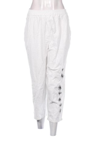 Pantaloni de femei Unbranded, Mărime XL, Culoare Alb, Preț 91,99 Lei