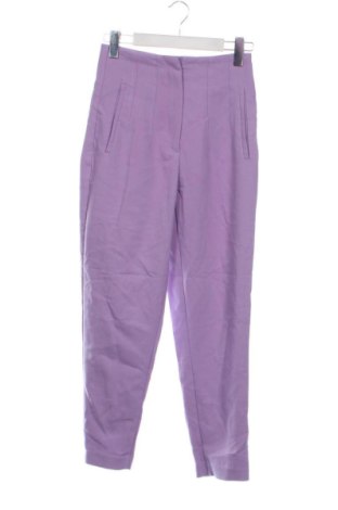 Dámske nohavice Zara, Veľkosť XS, Farba Fialová, Cena  16,95 €
