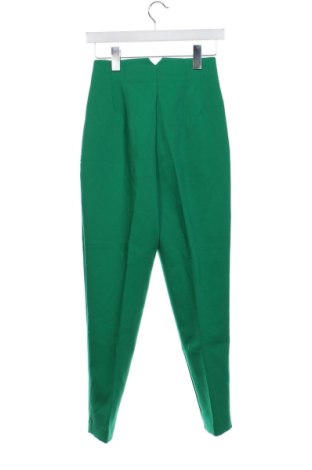 Pantaloni de femei Zara, Mărime XXS, Culoare Verde, Preț 72,99 Lei