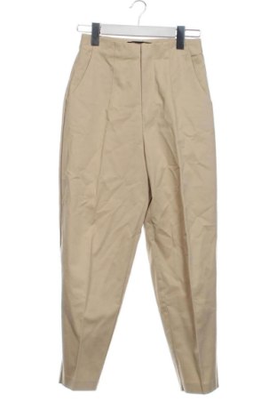 Дамски панталон Zara, Размер XS, Цвят Бежов, Цена 14,00 €