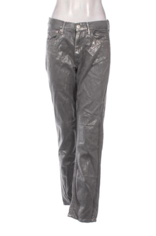 Damenhose Zara, Größe M, Farbe Silber, Preis 13,99 €
