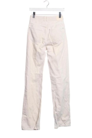 Damskie spodnie Zara, Rozmiar XS, Kolor ecru, Cena 72,99 zł