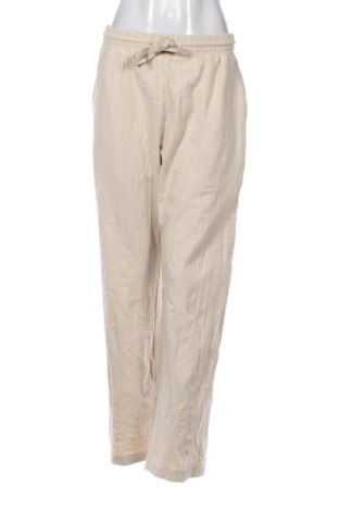 Damenhose Zara, Größe M, Farbe Ecru, Preis 17,99 €