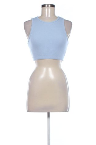 Tricou de damă Bershka, Mărime XS, Culoare Albastru, Preț 46,92 Lei