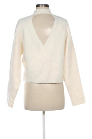 Дамски пуловер Bershka, Размер L, Цвят Бял, Цена 12,00 €