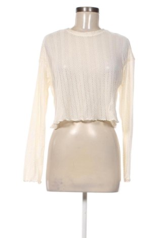 Pulover de femei Bershka, Mărime L, Culoare Bej, Preț 91,99 Lei