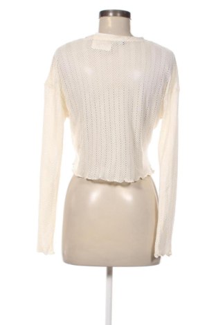 Pulover de femei Bershka, Mărime L, Culoare Bej, Preț 91,99 Lei