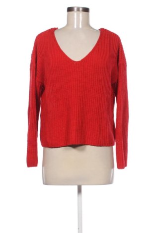 Дамски пуловер H&M Divided, Размер M, Цвят Червен, Цена 15,33 €