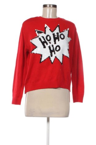 Pulover de femei H&M Divided, Mărime S, Culoare Roșu, Preț 78,20 Lei