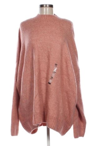 Pulover de femei Kiabi, Mărime 4XL, Culoare Roz, Preț 145,99 Lei
