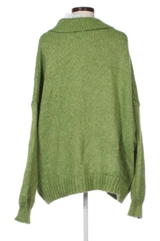 Damski sweter Kiabi, Rozmiar 4XL, Kolor Zielony, Cena 123,99 zł