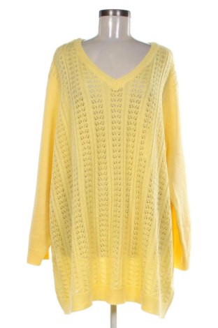Damski sweter M. Collection, Rozmiar 5XL, Kolor Żółty, Cena 80,38 zł