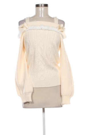 Pulover de femei Unbranded, Mărime M, Culoare Bej, Preț 77,00 Lei
