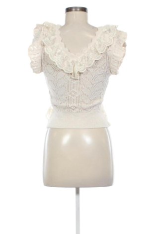 Pulover de femei Zara, Mărime M, Culoare Ecru, Preț 85,99 Lei