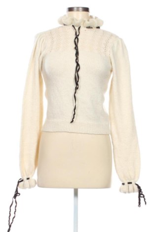 Damenpullover Zara, Größe S, Farbe Ecru, Preis 14,00 €