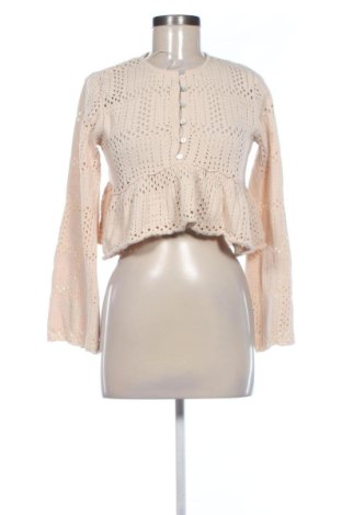 Damenpullover Zara, Größe M, Farbe Beige, Preis 14,00 €