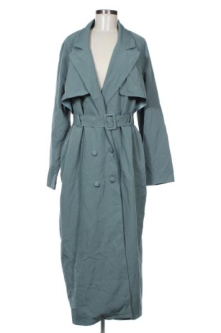 Trench de femei Missguided, Mărime XL, Culoare Albastru, Preț 215,99 Lei