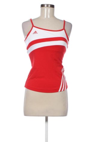 Γυναίκειο αθλητικό τοπ Adidas, Μέγεθος M, Χρώμα Κόκκινο, Τιμή 17,00 €