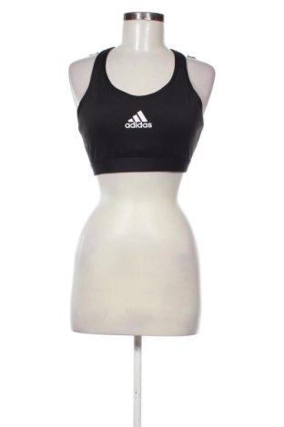 Damen Sporttop Adidas, Größe L, Farbe Schwarz, Preis 16,99 €