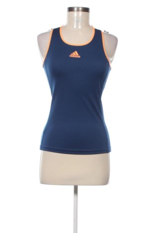 Дамски спортен топ Adidas, Размер XS, Цвят Син, Цена 35,20 €