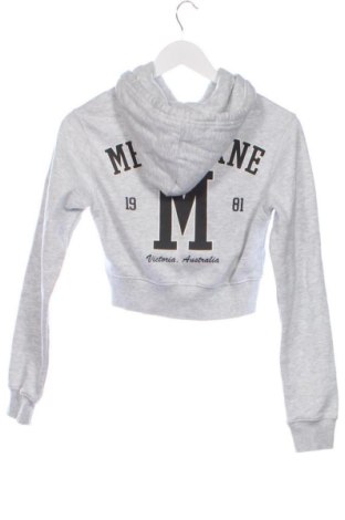 Hanorac de femei Bershka, Mărime XS, Culoare Gri, Preț 104,26 Lei