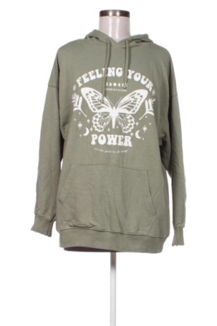 Hanorac de femei Stradivarius, Mărime L, Culoare Verde, Preț 91,99 Lei