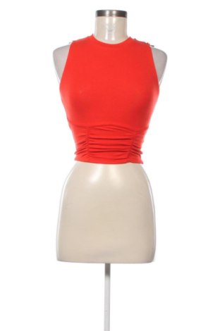 Top de femei Bershka, Mărime XS, Culoare Roșu, Preț 125,12 Lei
