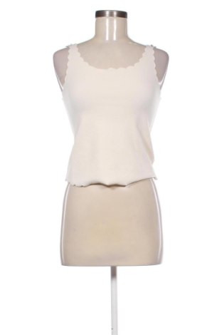 Top de femei H&M Divided, Mărime XXS, Culoare Ecru, Preț 55,90 Lei