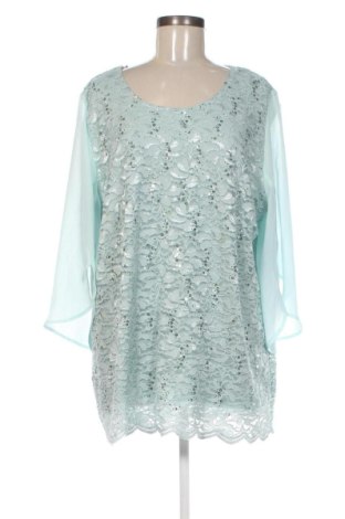 Γυναικείο τοπ M. Collection, Μέγεθος XXL, Χρώμα Πράσινο, Τιμή 17,99 €